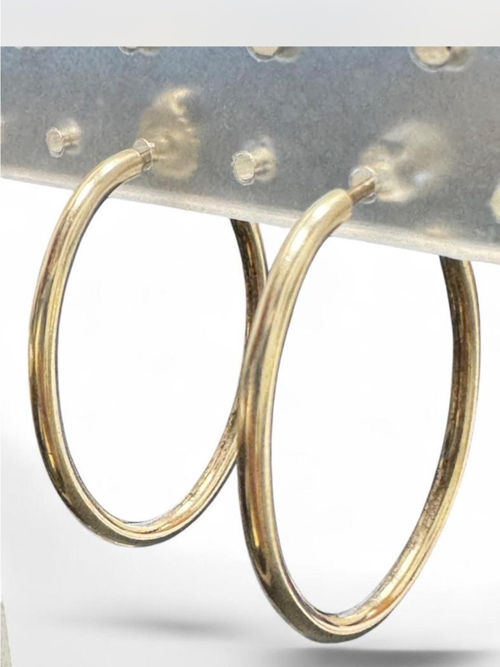 James Avery Classic Sterling Silver Oval Hoop Earrings